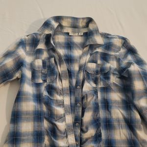Cato flannel top